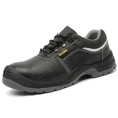 comprare Calzature da lavoro in pelle nera antiscivolo Calzature da lavoro in acciaio resistenti online manufacture