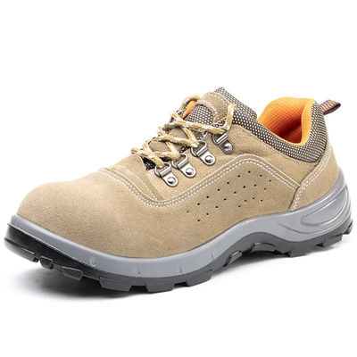comprare PU / PU Sole Scarpe da pelle reale Unisex Scarpe da lavoro di sicurezza per uomini online manufacture
