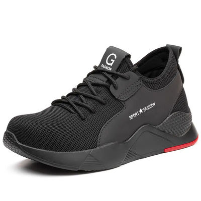 comprare Scarpe da lavoro da uomo di acciaio, scarpe da lavoro da uomo, scarpe da sicurezza sportiva con capo a maglia. online manufacture