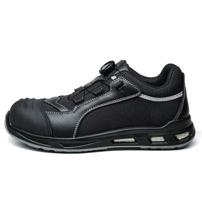 comprare Calzature in pelle di mucca nera resistenti al slittamento online manufacture