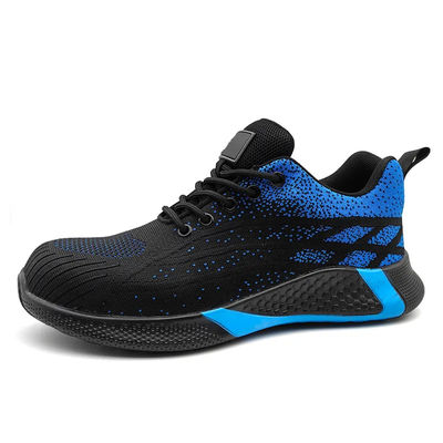 comprare Scarpe da lavoro industriali traspiranti S1P S3 Fly Knit Scarpe da corsa leggere online manufacture