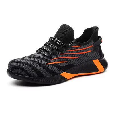 comprare Scarpe da passeggio da volo tessute e traspiranti Scarpe da passeggio da donna di gomma morbida Sole di gomma nero online manufacture
