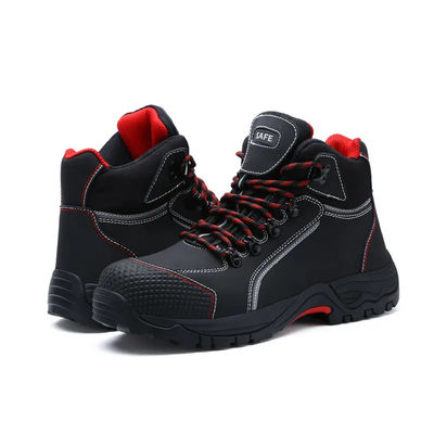 comprare Stivali da lavoro in cuoio Nubuck Stivali da camminata impermeabili maschili online manufacture