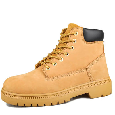 comprare Nubuck Pelle Acciaio Piede Scarpe Sportive Peso leggero Stivali da lavoro traspiranti online manufacture