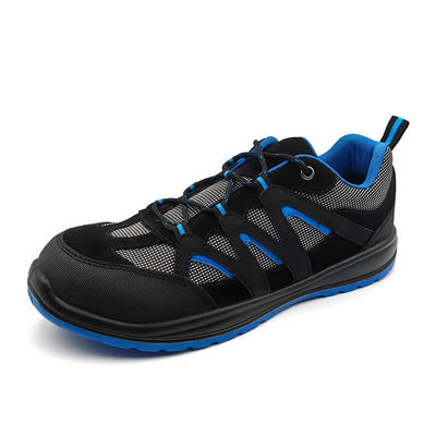 comprare Confortevoli scarpe di sicurezza di pelle suede di acciaio di Oxford Scarpe da lavoro anti-impatto online manufacture