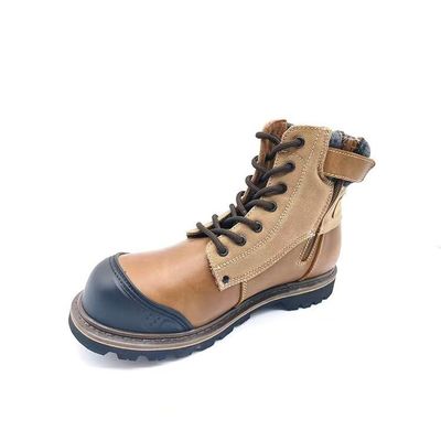 comprare Stivali di Martin in acciaio con punta rotonda e suola esterna in gomma online manufacture