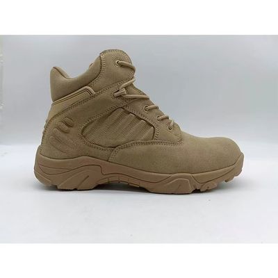 comprare Stivali da lavoro da uomo da suede marrone leggeri da deserto Stivali da trekking all'aperto online manufacture