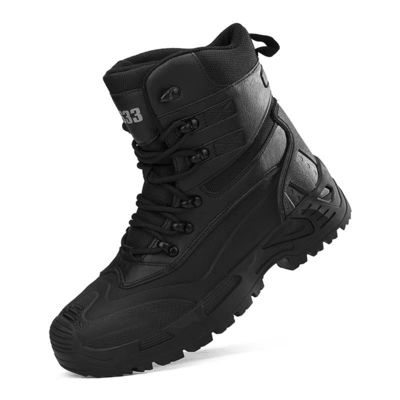 comprare Scarpe di sicurezza tattiche impermeabili Scarpe da combattimento grigio resistenti allo scivolamento per il salvataggio escursionistico online manufacture