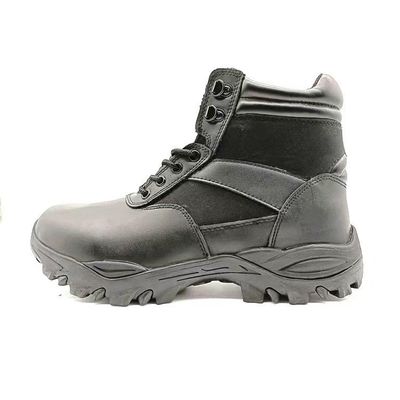 comprare Scarpe da combattimento a punta rotonda nera con suola in acciaio online manufacture