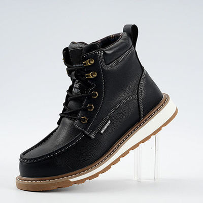 comprare Calzature da lavoro antiproof con suola di stampaggio a iniezione in PU e suola intermedia in kevlar online manufacture