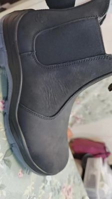 comprare EN ISO 20345 Certified Chelsea Safety Shoes with Kevlar Midsole and PU+Rubber Sole Work Boots online manufacture