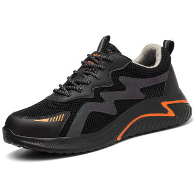 comprare Scarpe antinfortunistiche elettriche Scarpe da lavoro con punta in plastica anti-sfondamento Scarpe da uomo Suola in EVA Scarpe da lavoro da uomo Flyknit Scarpe antinfortunistiche con intersuola in Kevlar online manufacture