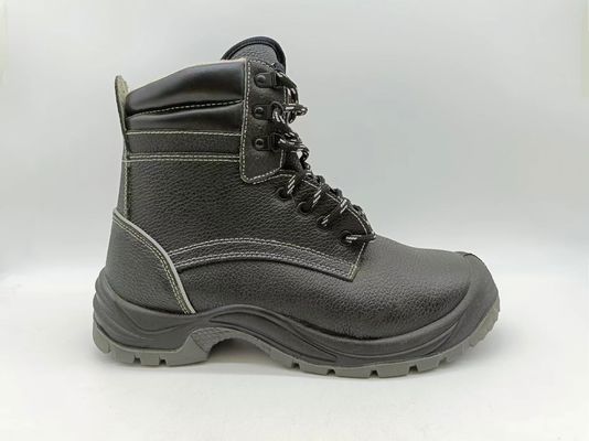 Scarpe di sicurezza invernali marroni Scarpe da lavoro isolanti in acciaio resistenti allo scivolamento