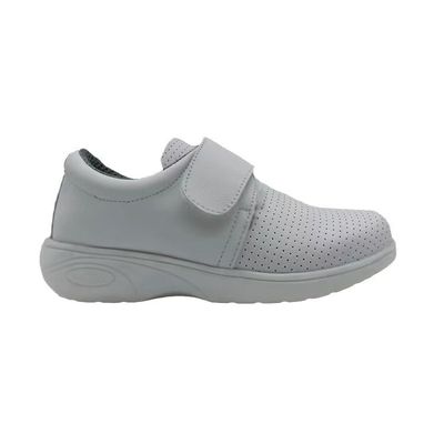 Scarpe da ginnastica bianche e spalancabili