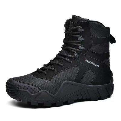 Stivali tattici traspiranti Mid Top Forze speciali Stivali da trekking Grande taglia