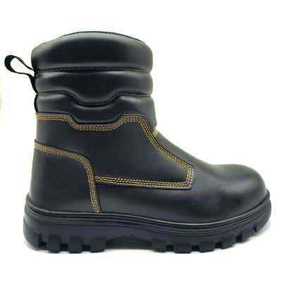 Scarpe da fuoco in pelle originale, impermeabili, di gomma morbida, suola, unisex.