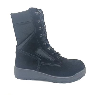 Black High Top Desert Tactical Shoes Suede Stivali da trekking per l'aria aperta