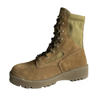 Color Desert Combat Boots Anti Slip Gomma Sole Stivali da allenamento all'aria aperta