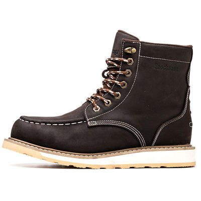 Ingrosso Nubuck cuoio Goodyear Welt Ingegnere Gomma Acciaio
