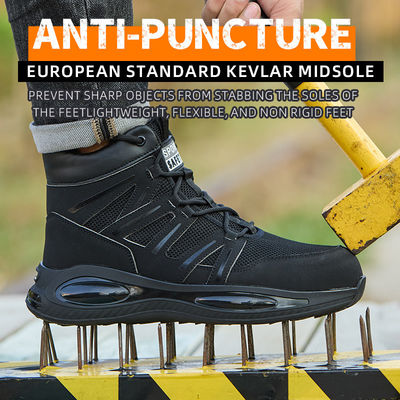 Calzature da lavoro con suola di Kevlar con cuscino d'aria