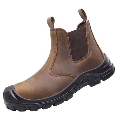 Scarpe da lavoro di sicurezza da donna impermeabili in pelle vera Scarpe da lavoro in kevlar