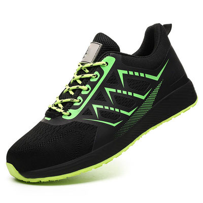 Unisex Flying Knit Kevlar Steel Toe Scarpe di sicurezza industriali per le donne Anti Smashing Work
