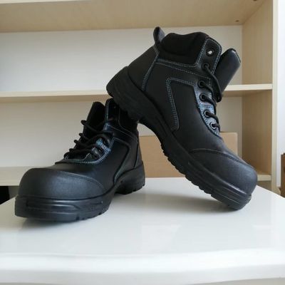 OEM Scarpe da lavoro di sicurezza Scarpe da lavoro in pelle originale Scarpe da lavoro in fibra di vetro Scarpe da sicurezza per uomini e donne Scarpe da sicurezza