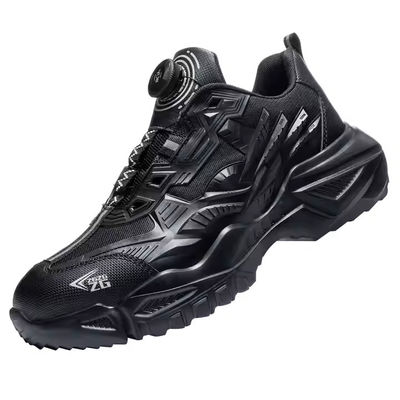 BOA Rotating Button Work Shoes Kevlar Midsole TPU Flying Knit per una maggiore sicurezza